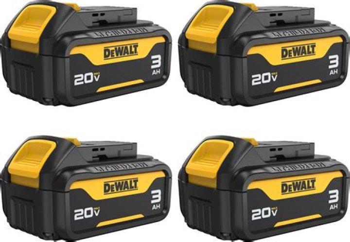 dewalt 20v max battery