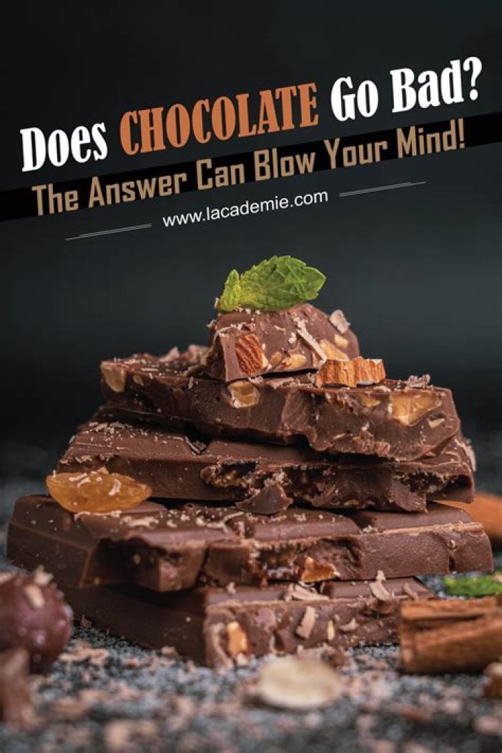 does chocolate go bad