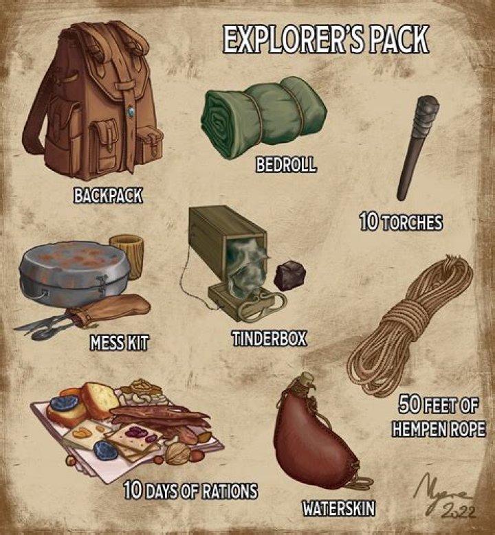 explorer’s pack 5e