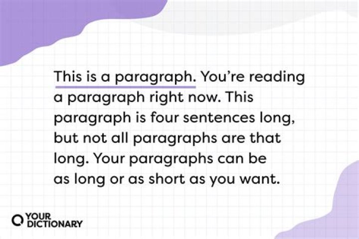how long is a paragraph