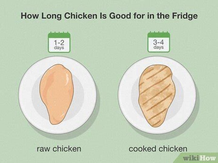 how long is cooked chicken good for in the fridge