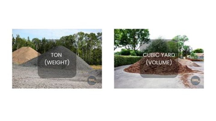 how many cubic yards in a ton