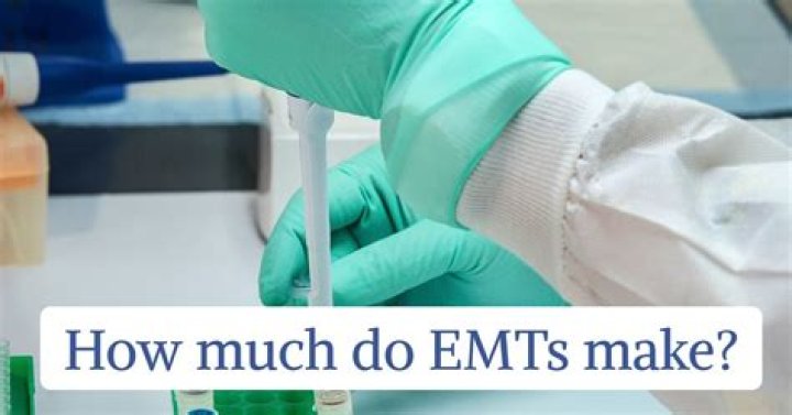 how much does an emt make