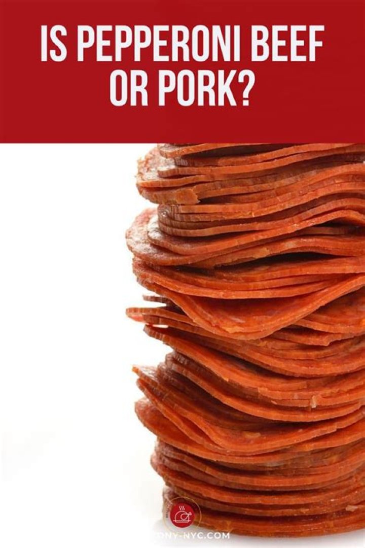 is pepperoni pork