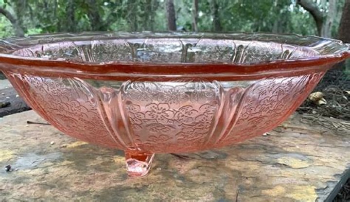 pink depression glass patterns