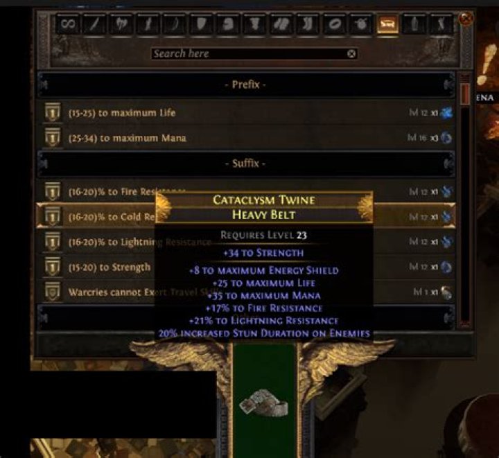 poe crafting