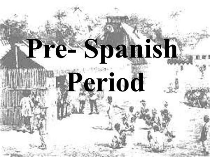 pre spanish period