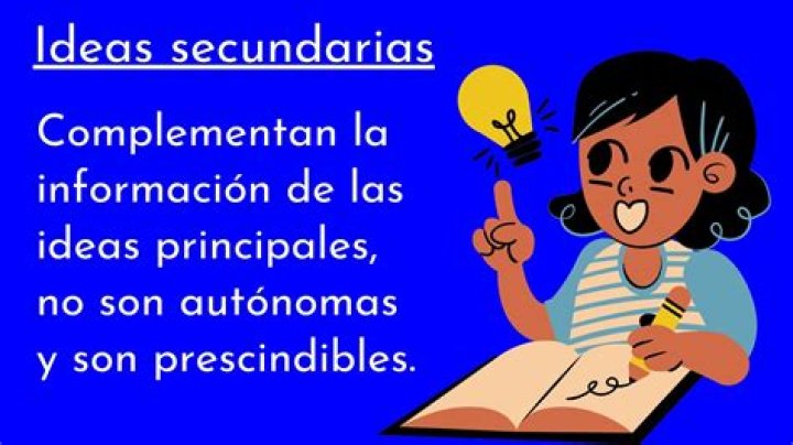 que son las ideas secundarias