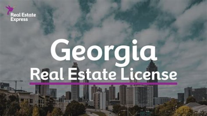 real estate license ga