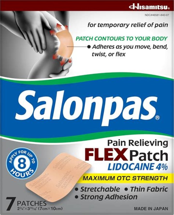 salonpas lidocaine patch