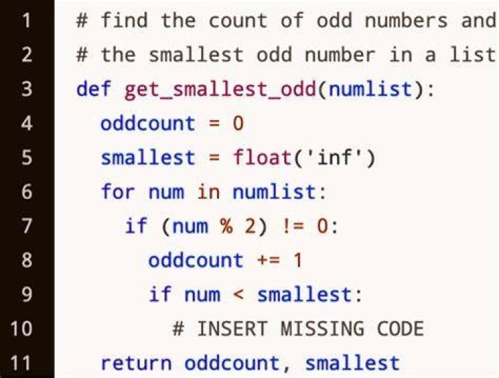 smallest odd number