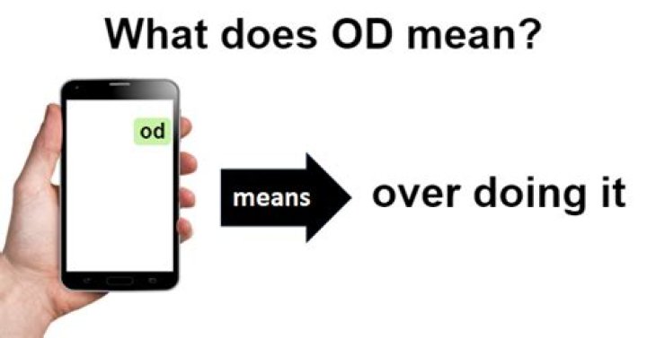 what does od mean